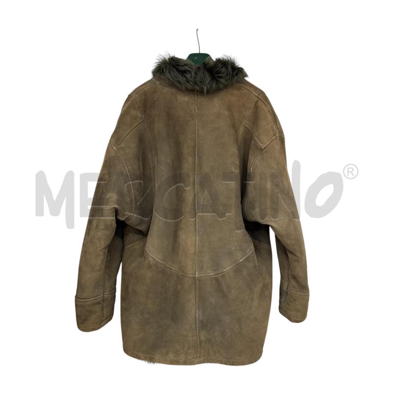 MONTONE D.SHEARLING M/L VERDE PELO | Mercatino dell'Usato Sandigliano 3
