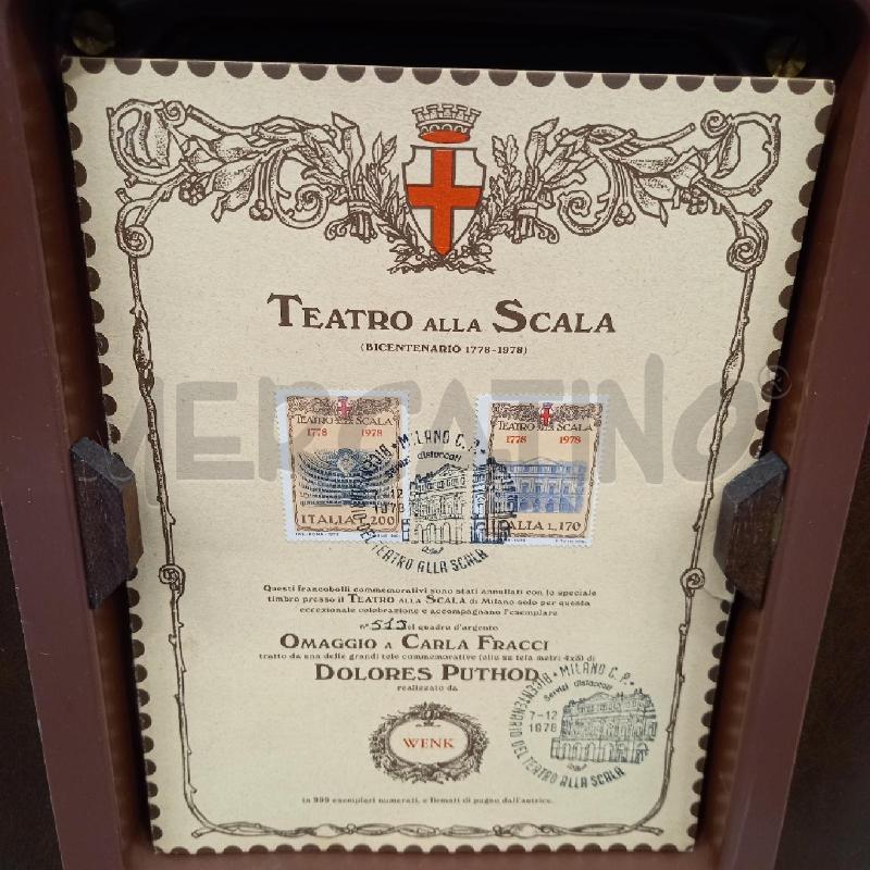 MULTIPLO SU LASTRA CARLA FRACCI DOLORES PUTHOD  | Mercatino dell'Usato Sandigliano 3