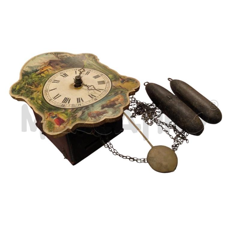 OROLOGIO A PENDOLO SCENA RURALE VINTAGE | Mercatino dell'Usato Sandigliano 1