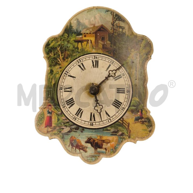 OROLOGIO A PENDOLO SCENA RURALE VINTAGE | Mercatino dell'Usato Sandigliano 2