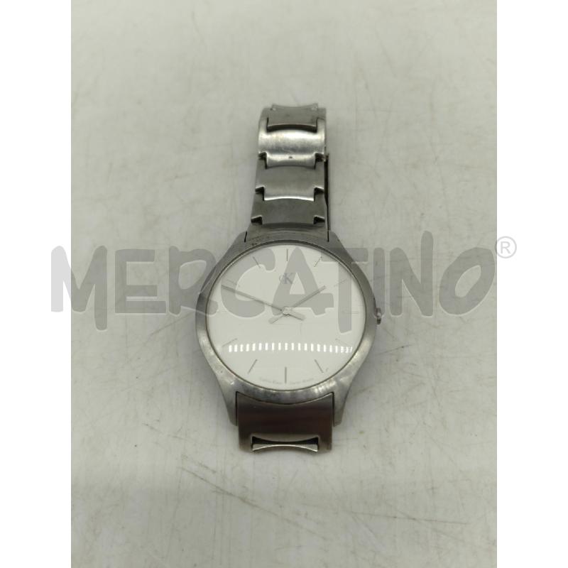 OROLOGIO CK K26111 TONDO CINT ACCIAIO | Mercatino dell'Usato Sandigliano 1
