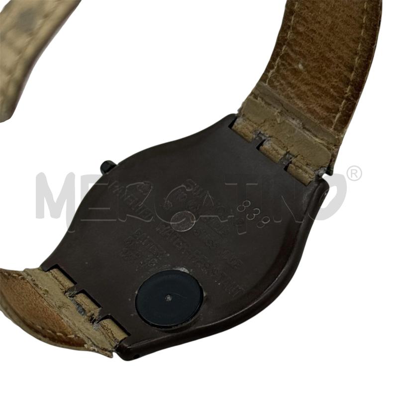 OROLOGIO DA POLSO SWATCH 838 MARR CINT BEIGE | Mercatino dell'Usato Sandigliano 3