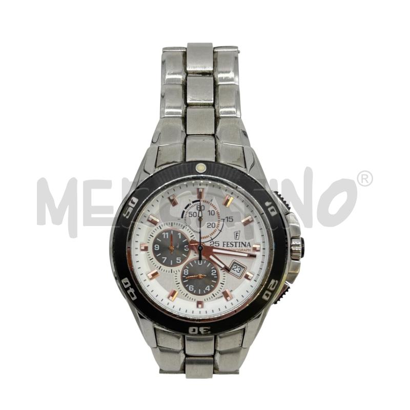 OROLOGIO FESTINA F16222 CIN ACCIAIO SCATOLA | Mercatino dell'Usato Sandigliano 1