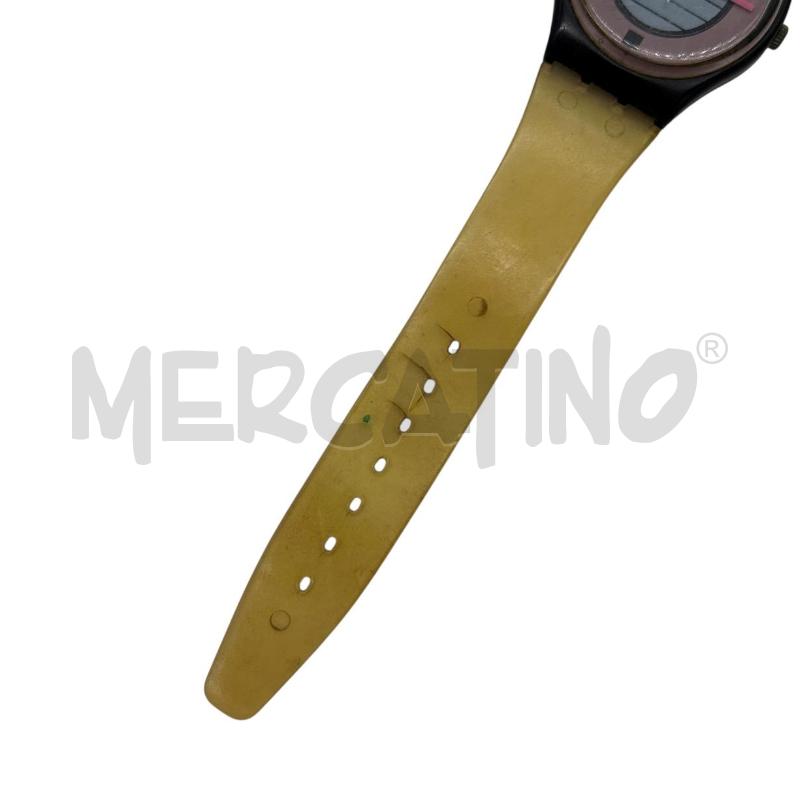 OROLOGIO SWATCH SWISS AG 1987 GIALLO TRASP  | Mercatino dell'Usato Sandigliano 3