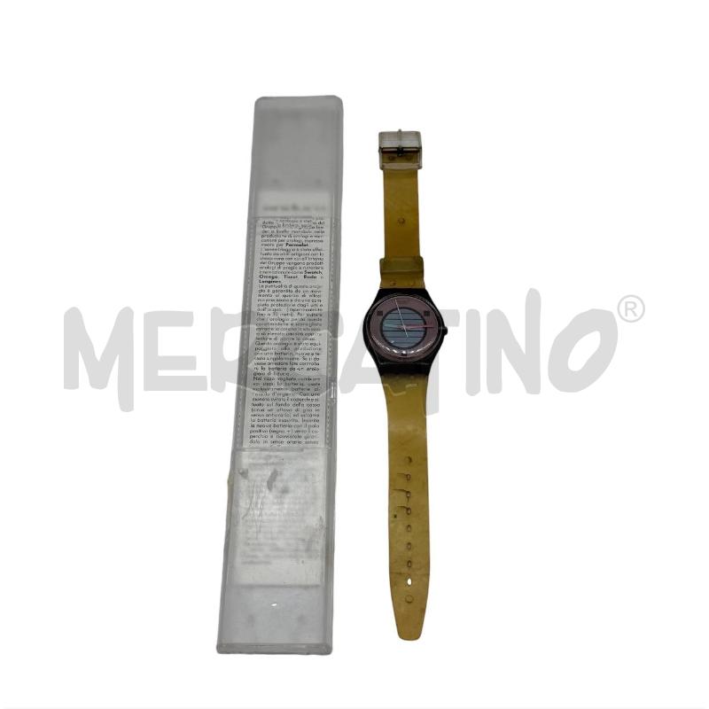 OROLOGIO SWATCH SWISS AG 1987 GIALLO TRASP  | Mercatino dell'Usato Sandigliano 5