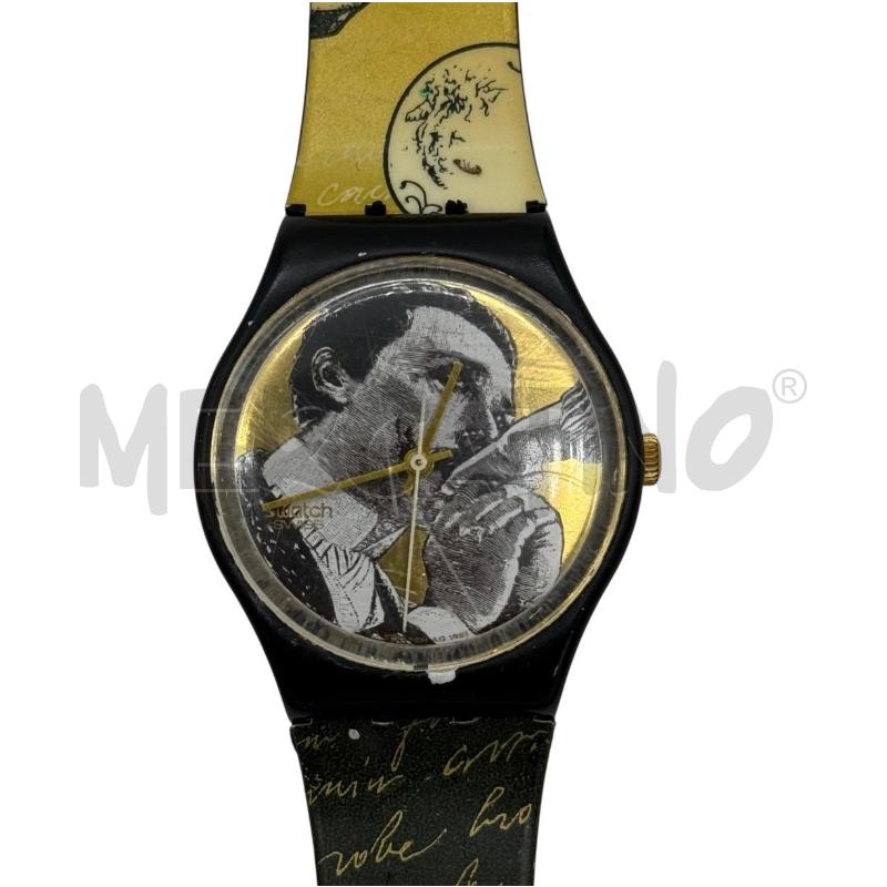 OROLOGIO SWATCH SWISS AG 1991 CINT GIALLO VISO | Mercatino dell'Usato Sandigliano 2