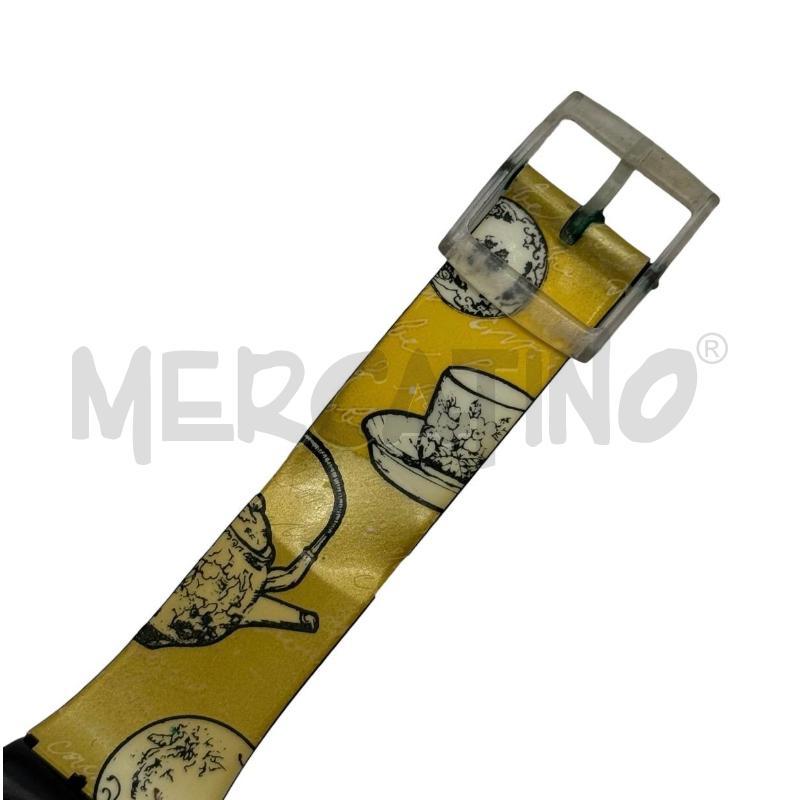 OROLOGIO SWATCH SWISS AG 1991 CINT GIALLO VISO | Mercatino dell'Usato Sandigliano 3