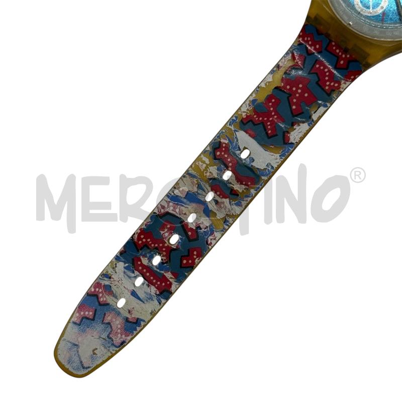 OROLOGIO SWATCH SWISS BLU ROSSO  | Mercatino dell'Usato Sandigliano 2