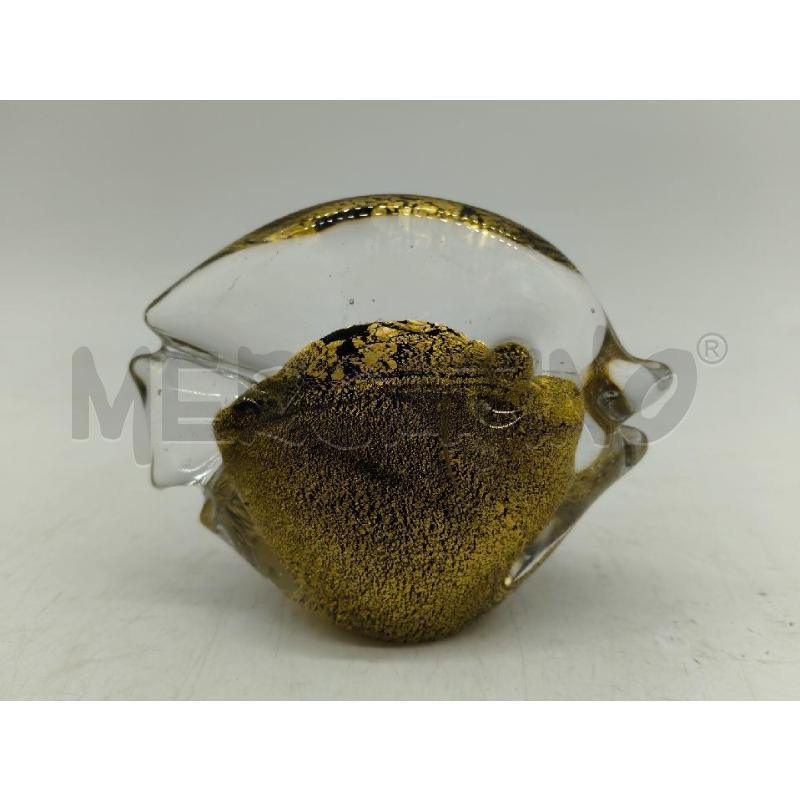 PESCE VETRO MURANO 24 CARAT GOLD | Mercatino dell'Usato Sandigliano 2