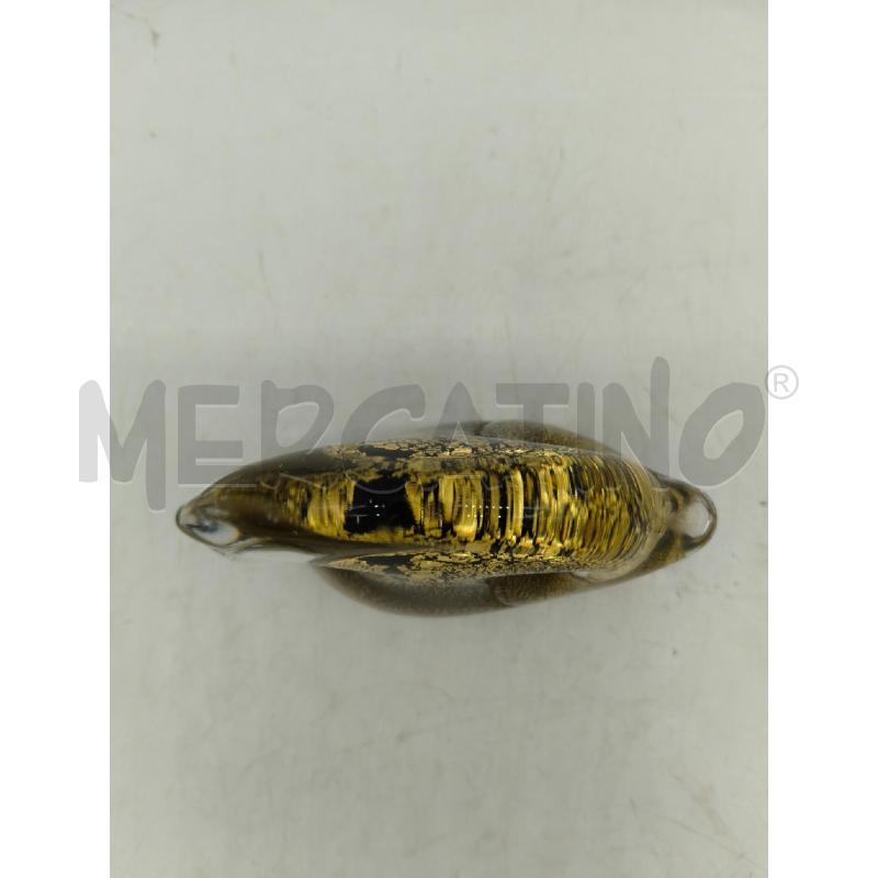 PESCE VETRO MURANO 24 CARAT GOLD | Mercatino dell'Usato Sandigliano 3