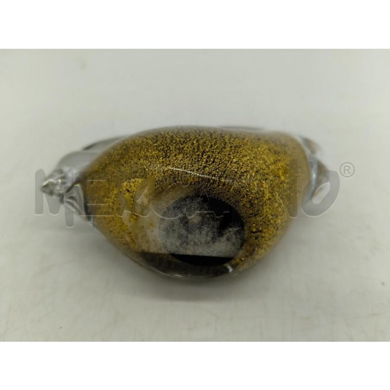 PESCE VETRO MURANO 24 CARAT GOLD | Mercatino dell'Usato Sandigliano 4