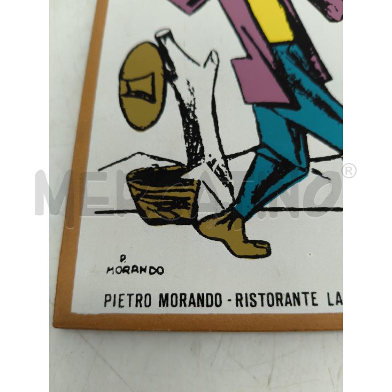 PIASTRELLA SERIGRAFATA PIETRO MORANDO | Mercatino dell'Usato Sandigliano 3