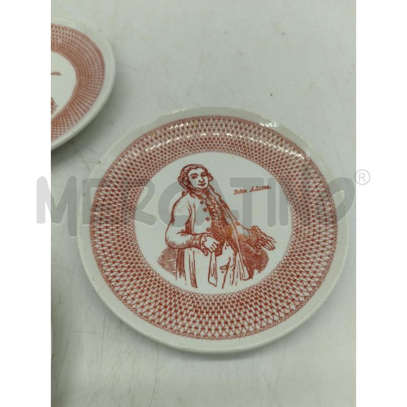 PIATTINI PZ.6 FORNASETTI AMERICANA | Mercatino dell'Usato Sandigliano 3