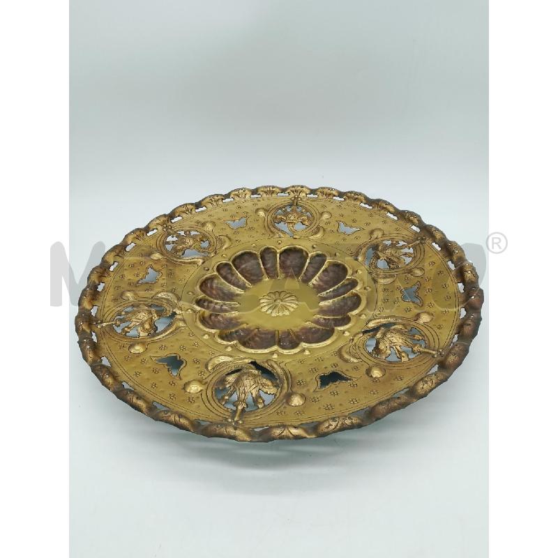 PIATTO DECORATIVO OTTONE  | Mercatino dell'Usato Sandigliano 1