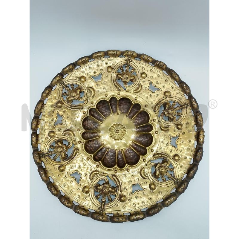 PIATTO DECORATIVO OTTONE  | Mercatino dell'Usato Sandigliano 2