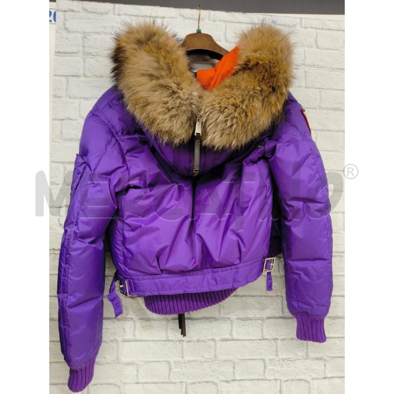 PIUMINO D. 100% OCA S/M DSQUARED VIOLA CAPPUCCIO PELO | Mercatino dell'Usato Sandigliano 4