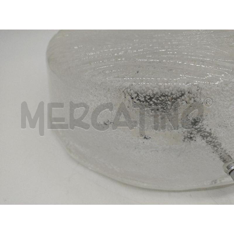 PLAFONIERA VETRO DI MURANO ICE | Mercatino dell'Usato Sandigliano 2