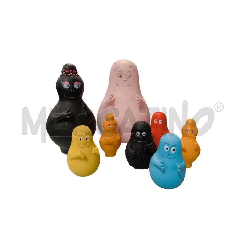 PUPAZZI BARBAPAPA FABIANPLASTICA PZ.8 | Mercatino dell'Usato Sandigliano 1
