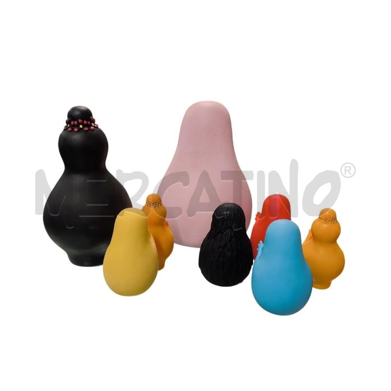 PUPAZZI BARBAPAPA FABIANPLASTICA PZ.8 | Mercatino dell'Usato Sandigliano 2