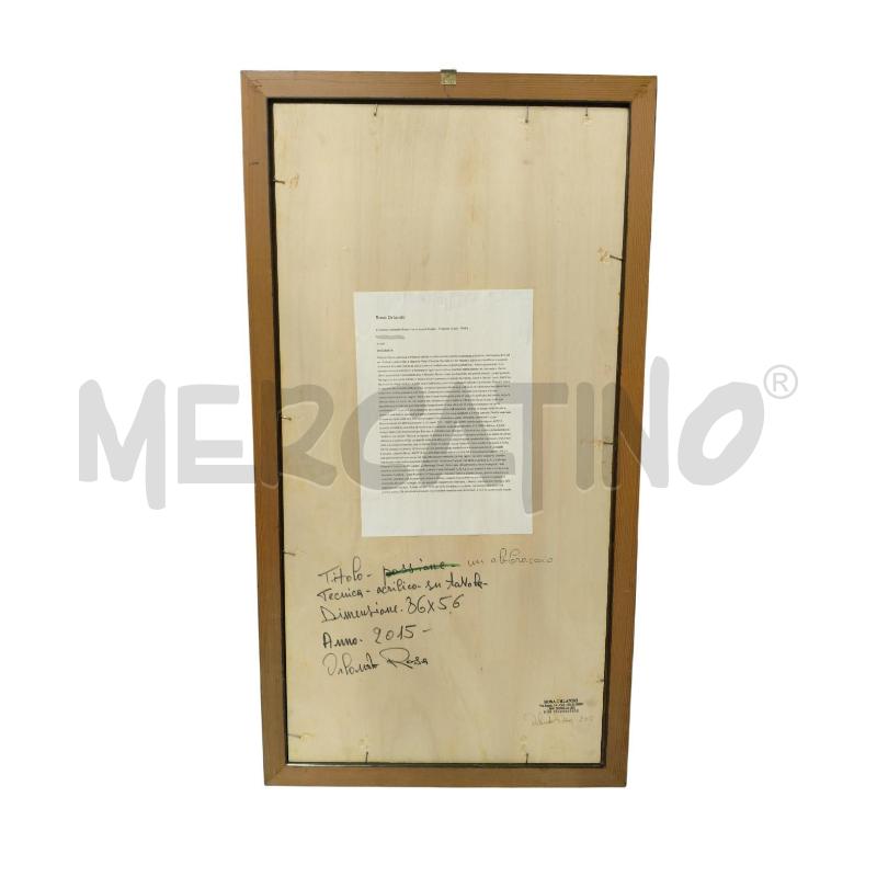QUADRO ABBRACCIO OLIO ORLANDO ROSA | Mercatino dell'Usato Sandigliano 2