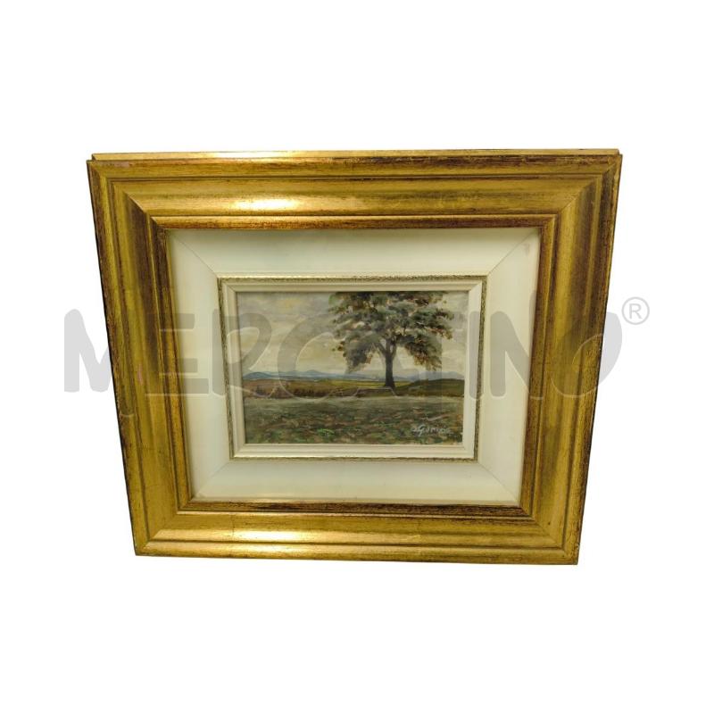 QUADRO ALBERO OLIO GARIZIO | Mercatino dell'Usato Sandigliano 1