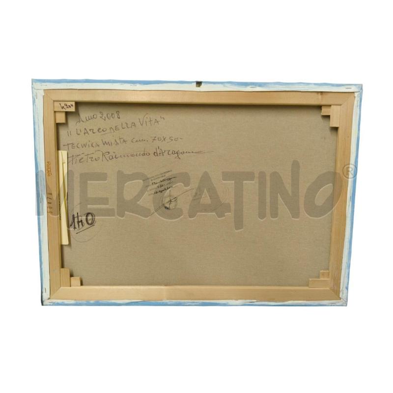 QUADRO ASTRATTO 50X70 PIETRO D'ARAGONA | Mercatino dell'Usato Sandigliano 2