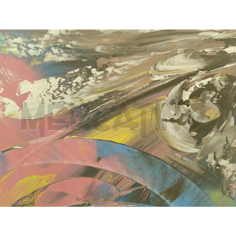 QUADRO ASTRATTO 50X70 PIETRO D'ARAGONA | Mercatino dell'Usato Sandigliano 4