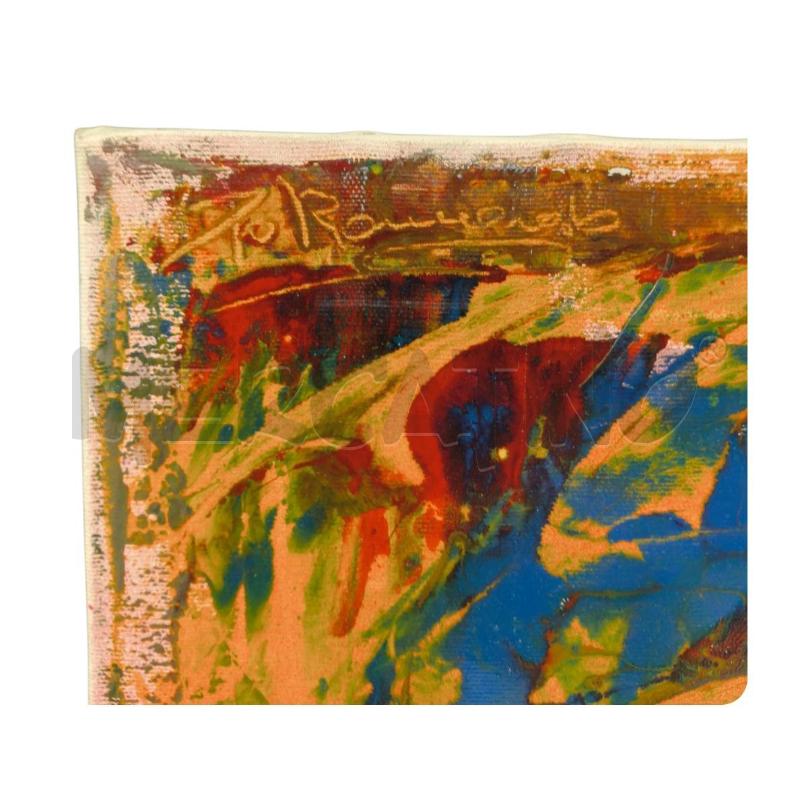QUADRO ASTRATTO 60X70 PIETRO D'ARAGONA | Mercatino dell'Usato Sandigliano 3