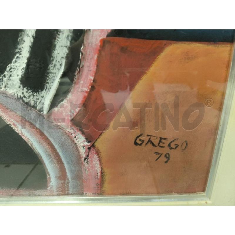 QUADRO ASTRATTO MATERICO GREGORIO PEROTTI | Mercatino dell'Usato Sandigliano 3