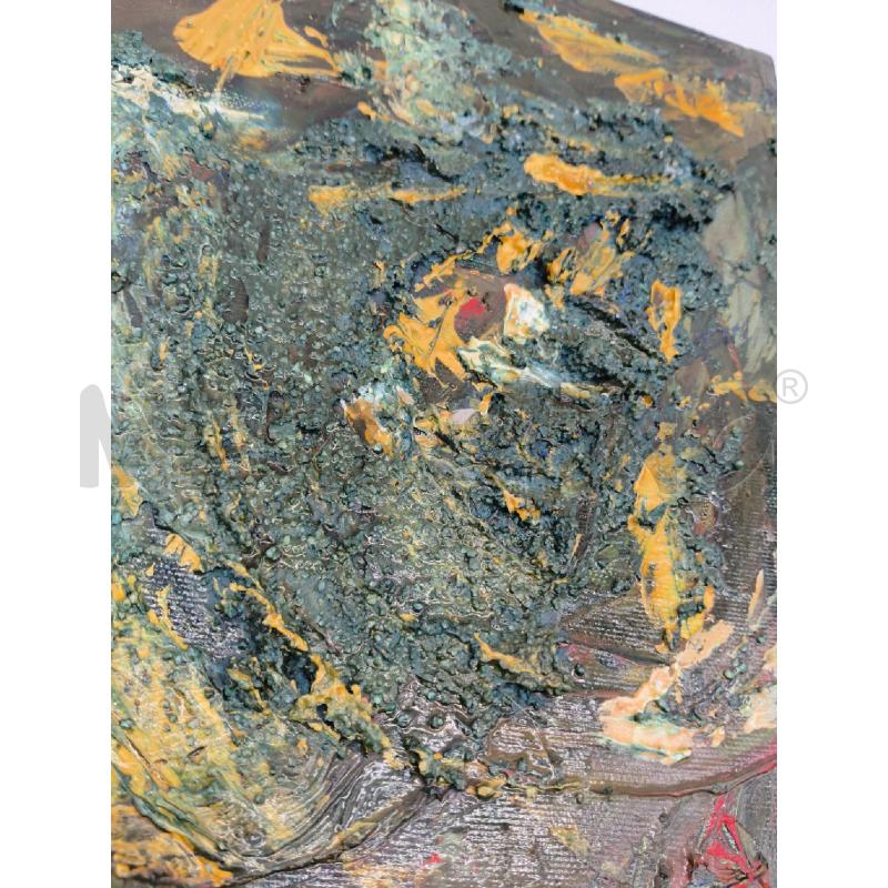 QUADRO ASTRATTO OLIO ANNA MARIYA WAM | Mercatino dell'Usato Sandigliano 4