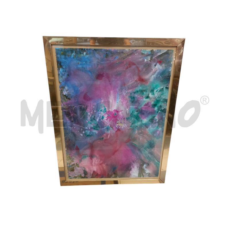 QUADRO ASTRATTO OLIO CHRISTIANE HESS | Mercatino dell'Usato Sandigliano 1