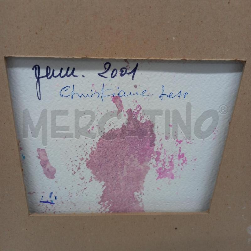 QUADRO ASTRATTO OLIO CHRISTIANE HESS | Mercatino dell'Usato Sandigliano 4