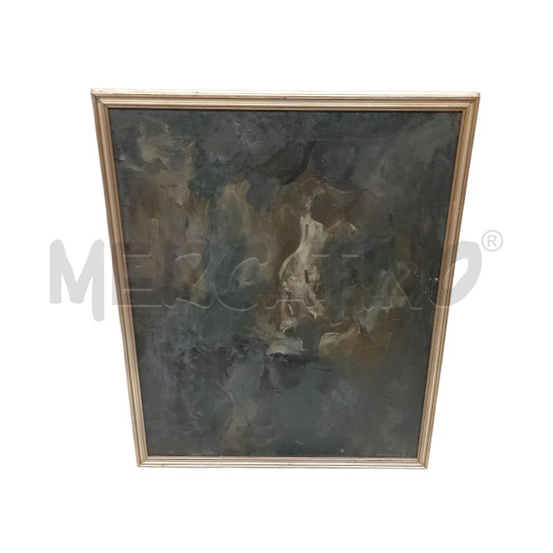 QUADRO ASTRATTO OLIO COSTANTINO GUENZI | Mercatino dell'Usato Sandigliano 1