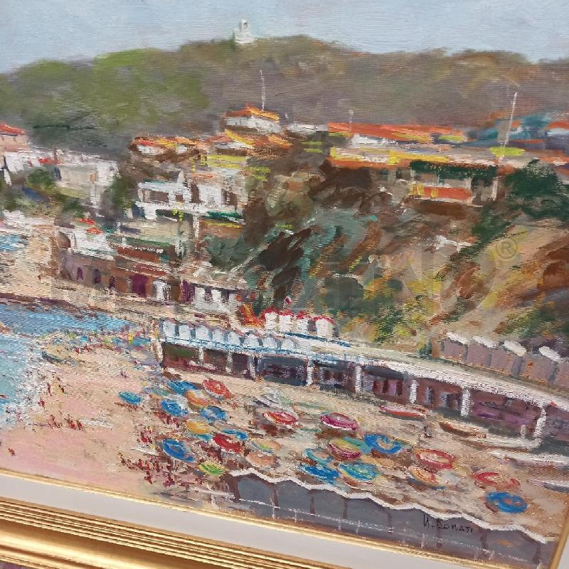 QUADRO BAIA QUERCETANO OLIO UGO DONATI | Mercatino dell'Usato Sandigliano 2