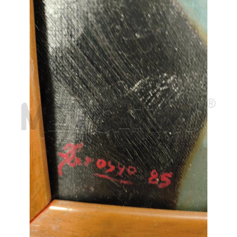 QUADRO BAMBINO MEZZOBUSTO OLIO GIACOMO GROSSO | Mercatino dell'Usato Sandigliano 3