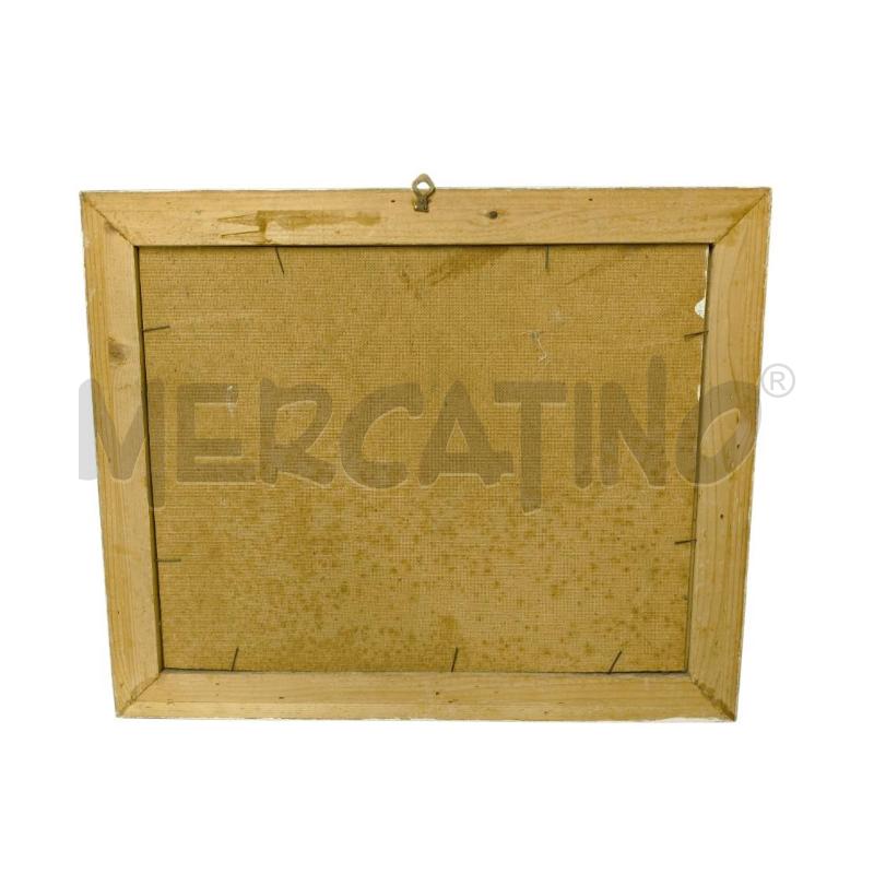 QUADRO CAMPANILE LAGO BARBERIS OLIO | Mercatino dell'Usato Sandigliano 2