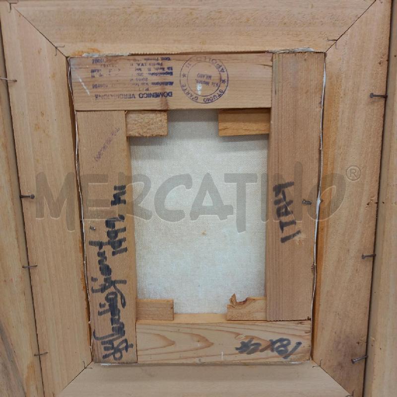 QUADRO CASETTA OLIO DOMENICO VERDIGLIONE | Mercatino dell'Usato Sandigliano 4