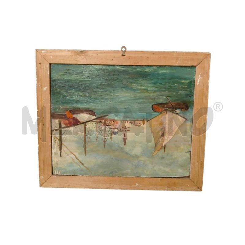 QUADRO CASE LAGO BARBERIS OLIO | Mercatino dell'Usato Sandigliano 2