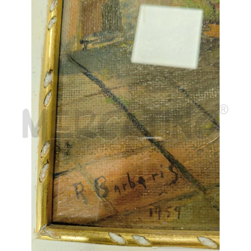 QUADRO CASE LAGO BARBERIS OLIO | Mercatino dell'Usato Sandigliano 3