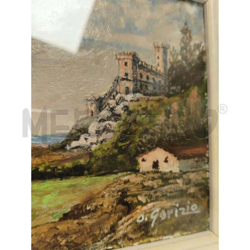 QUADRO CASTELLO OLIO GARIZIO | Mercatino dell'Usato Sandigliano 3