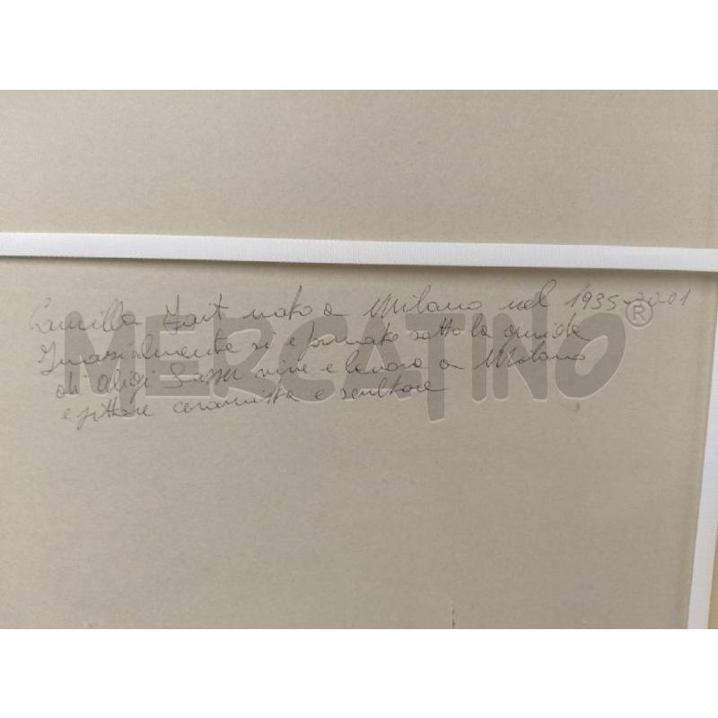 QUADRO CAVALLI PROVA D'ARTISTA CAMILLO FAIT | Mercatino dell'Usato Sandigliano 3