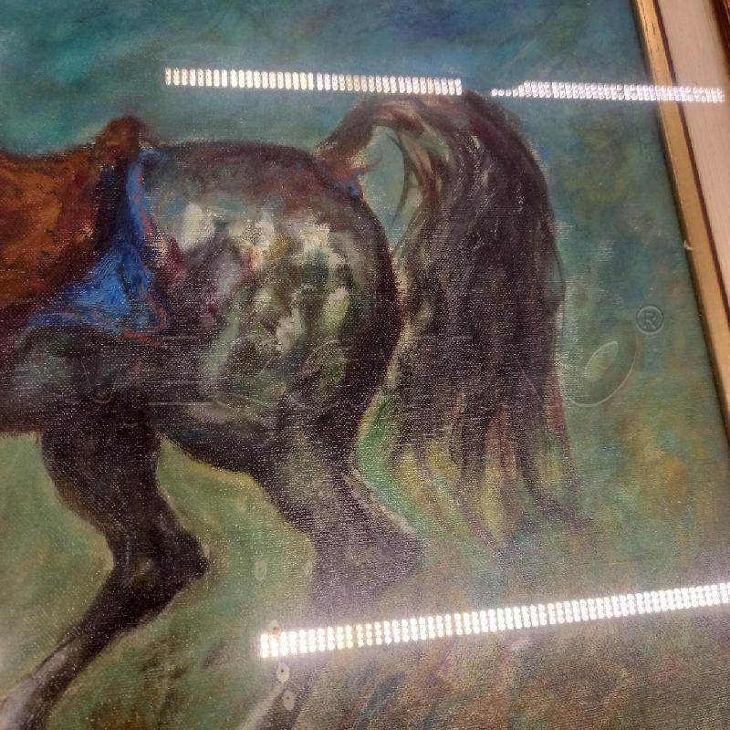 QUADRO CAVALLO OLIO GONZAGA | Mercatino dell'Usato Sandigliano 3