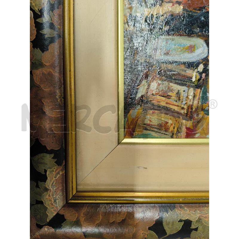 QUADRO CITTA OLIO CIRO CANZANELLA | Mercatino dell'Usato Sandigliano 4
