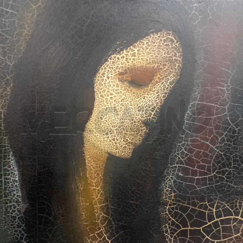 QUADRO DONNA OLIO BRUNO LANDI | Mercatino dell'Usato Sandigliano 2