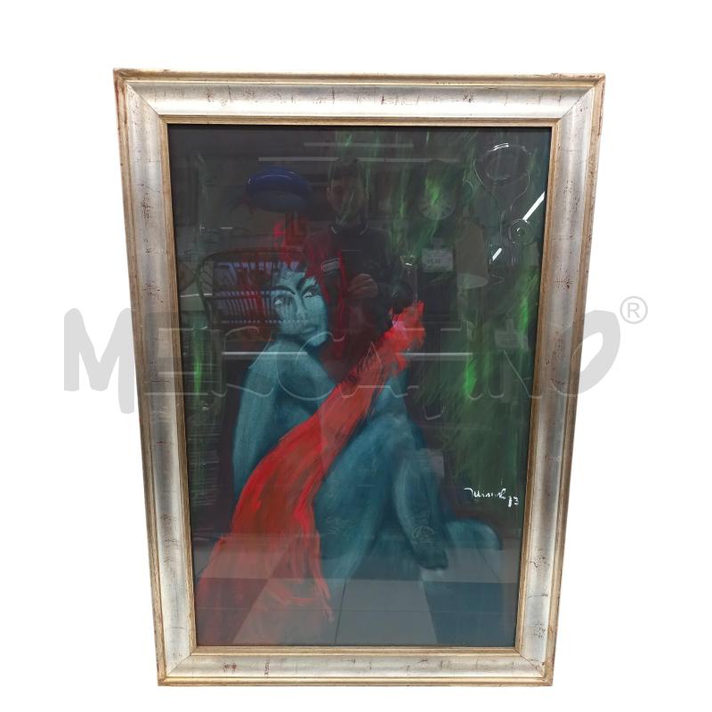 QUADRO DONNA OLIO HARRY JELINEK | Mercatino dell'Usato Sandigliano 1