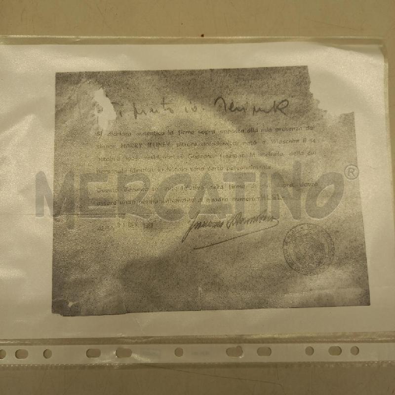 QUADRO DONNA OLIO HARRY JELINEK | Mercatino dell'Usato Sandigliano 5