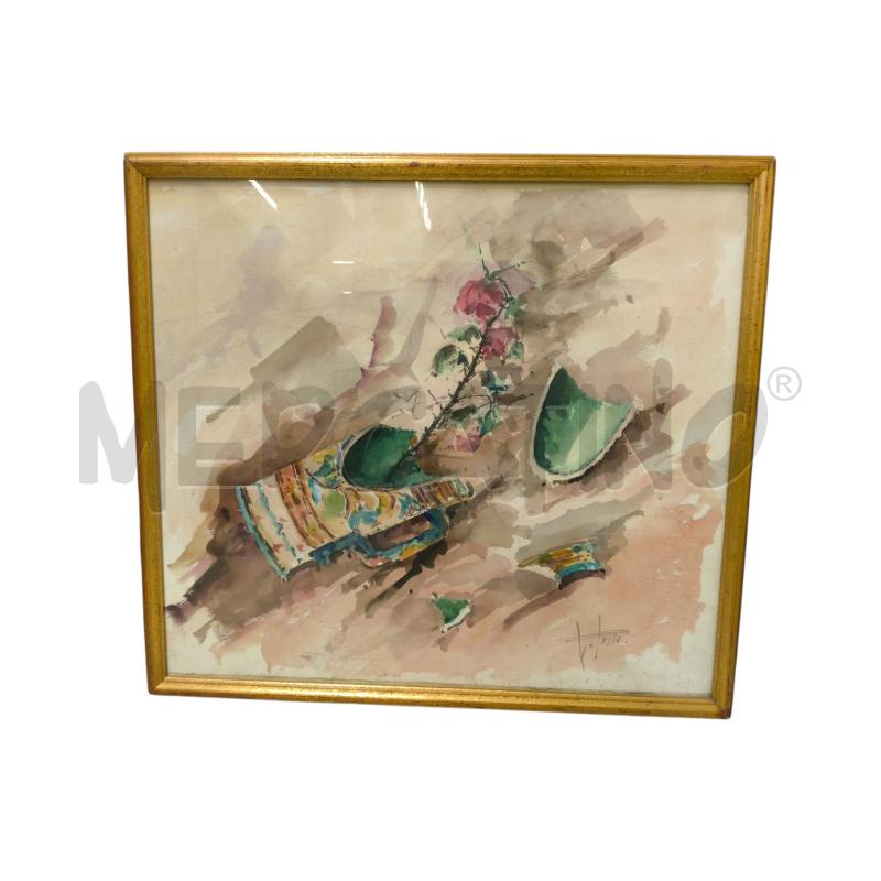 QUADRO ENZO SOZZO LA ROSA | Mercatino dell'Usato Sandigliano 1