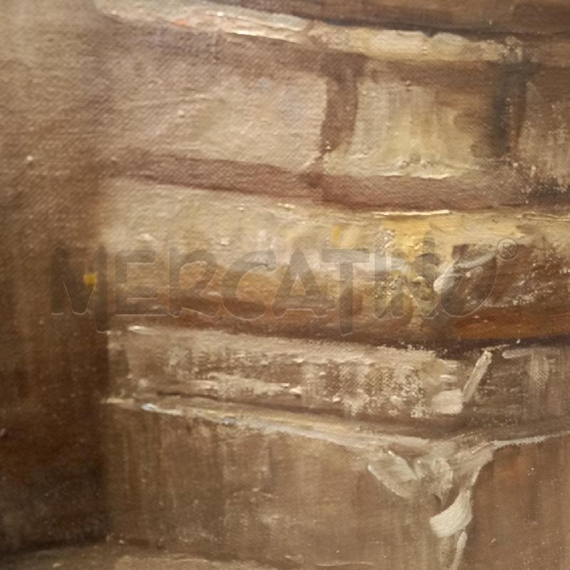 QUADRO FAMIGLIA OLIO SCUOLA SPAGNOLA  | Mercatino dell'Usato Sandigliano 4