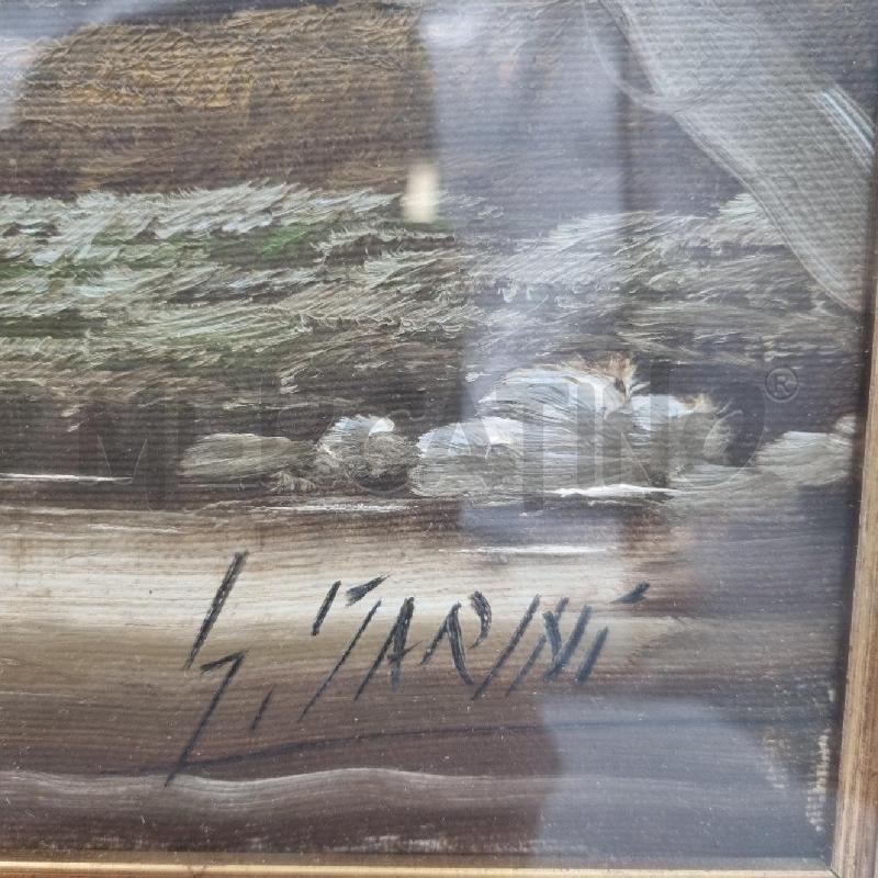 QUADRO GIOVANNI MARINI PAESAGGIO AUTUNNALE | Mercatino dell'Usato Sandigliano 2