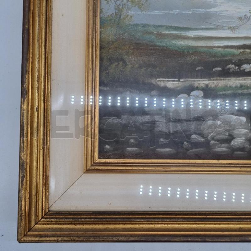 QUADRO GIOVANNI MARINI PAESAGGIO AUTUNNALE | Mercatino dell'Usato Sandigliano 3
